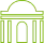 Icono en verde de un edificio